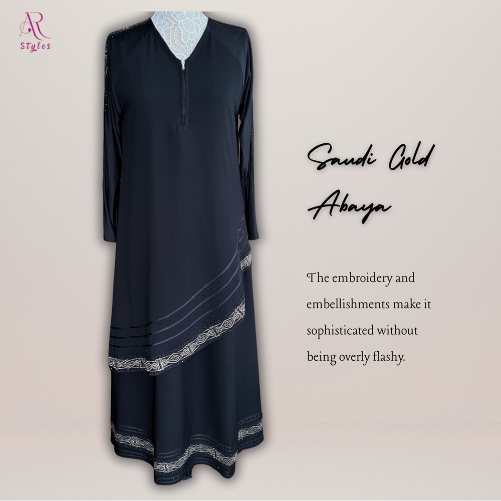 NWT Saudi Gold Abaya